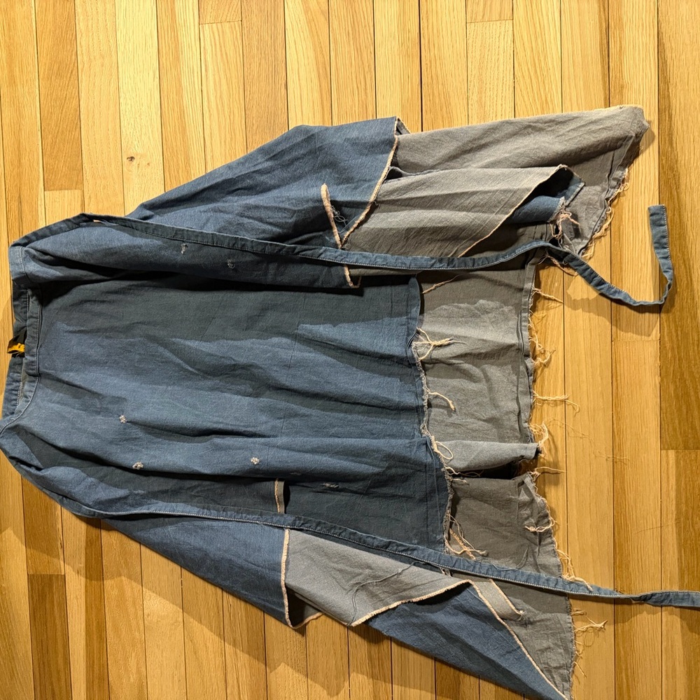 Vivienne Westwood Asymmetrical Dark Blue Skirt - Picture 4 of 8